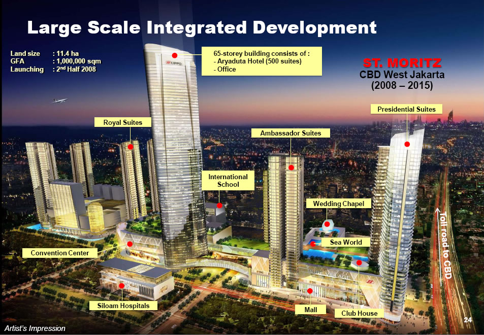 «Юнити Ре» перестраховала строительство жилого комплекса в столице Индонезии