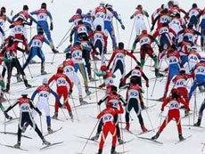 «Югория» застраховала участников лыжного марафона в Тольятти