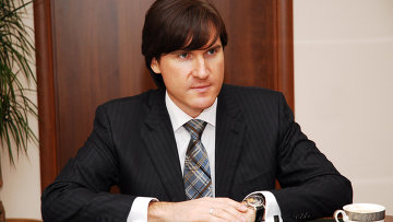 Генеральный директор ОСАО «Россия» Ю. Колесников о начале гашения марки к 225-летию со дня подписания Манифеста о создании Страховой Экспедиции