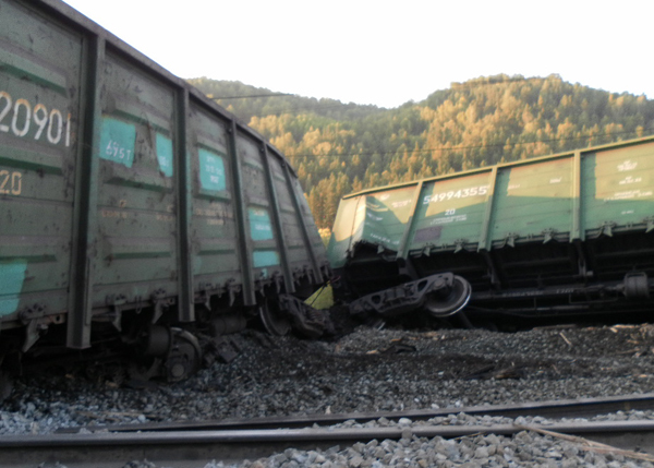 РОСГОССТРАХ в Московской области выплатил более 10,4 млн рублей за поврежденные вагоны грузового поезда